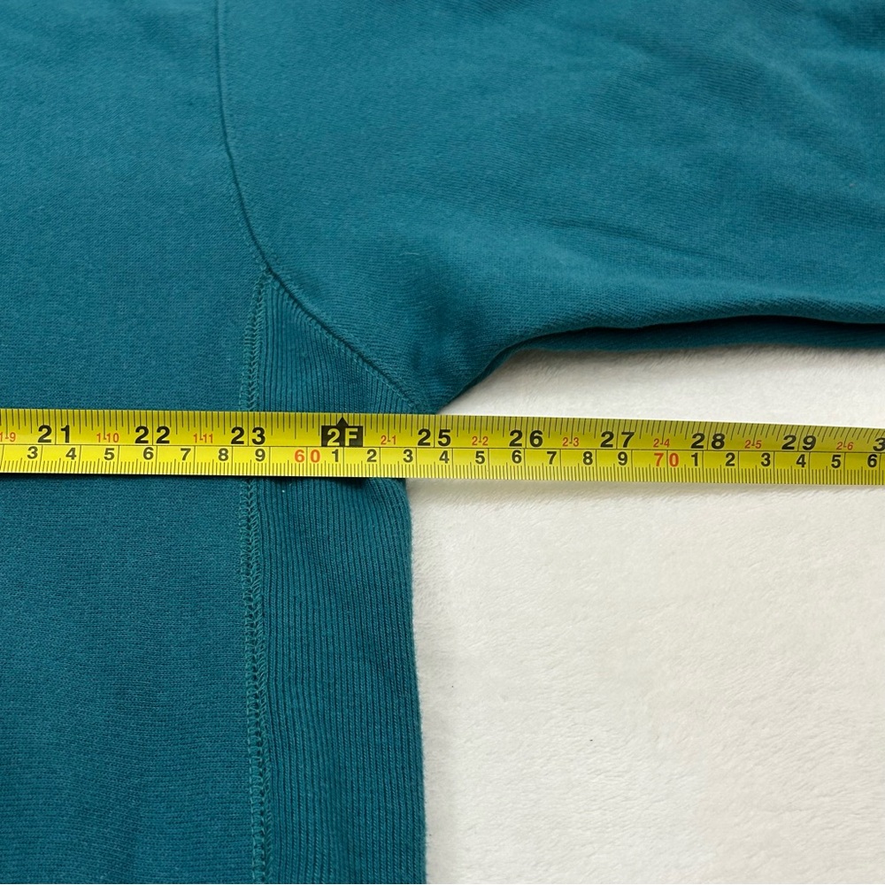 Champion Life Reverse Weave Teal Heavyweight Pullover Hoodie Sweatshirt Men’s L - Picture 6 of 12